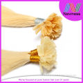 Blonde U Tip Hair Extensions For White Women